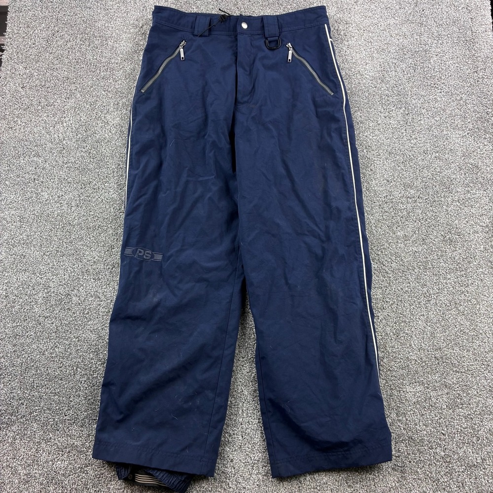 Vintage PS Performance Snowboarding Pants Mens L Navy Ski Winter Snow Pants